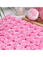 Розы мыльные розовые, набор 81 шт. в коробке - Фото 6