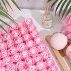 Розы мыльные, бело-розовые, набор, 81 шт - фото 10009318