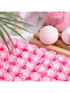 Розы мыльные, бело-розовые, набор, 81 шт. в коробке - Фото 6