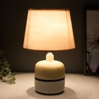 Светильник "Олетта" 1хЕ14 40Вт бело-серый 20х20х32 см RISALUX - фото 43476855