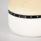 Светильник "Олетта" 1хЕ14 40Вт бело-серый 20х20х32 см RISALUX - фото 43476856