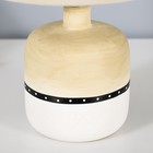 Светильник "Олетта" 1хЕ14 40Вт бело-серый 20х20х32 см RISALUX - фото 43476857