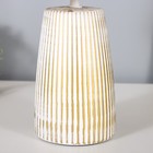 Светильник "Джолани" E14 40Вт белый с золотой патиной 23х23х36,5 см RISALUX - Фото 5