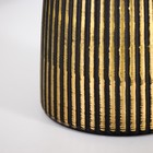 Светильник «Джолани» E14 40 Вт черный с золотой патиной 23×23×36.5 см RISALUX 9149544