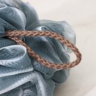 Мочалки для тела в тубусе Доляна «Градиент», 40 гр, 300 шт, тубус в подарок, цвет серый - Фото 3
