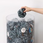 Мочалки для тела в тубусе Доляна «Градиент», 40 гр, 300 шт, тубус в подарок, цвет серый - Фото 8