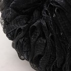 Мочалки для тела в тубусе SAVANNA «Нежность», 130 шт, 90 гр, тубус в подарок, цвет чёрный - Фото 2