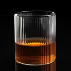 Стакан, 300 мл, с ребристыми стенками, гранёный, стекло, прозрачный - Фото 2