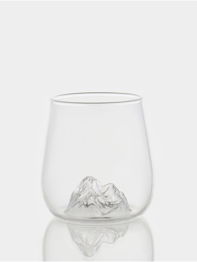 Стакан «Гора», 380 мл, стекло, прозрачный