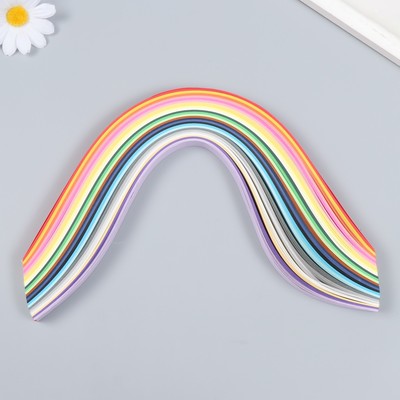 Полоски для квиллинга 260 полосок «Цветные», ширина 1.5 см, длина 34 см