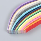 Полоски для квиллинга 260 полосок "Цветные" ширина 1,5 см длина 34 см - фото 6709348