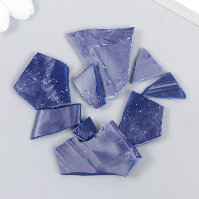 Стеарин для свечей с красителем «Лунно-голубой», 5 г