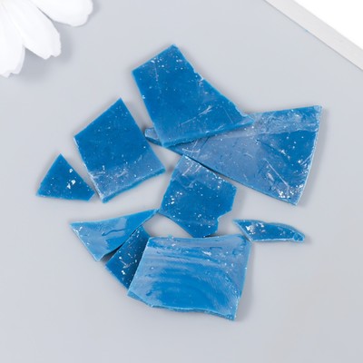 Стеарин для свечей с красителем «Водно- голубой», 5 г