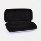 Футляр для очков на молнии, длина 17 см, голубой - Фото 5