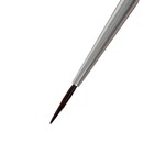 Кисть из волоса Белки Микс, круглая, HANA Рисуй № 1 (длина волоса 10 мм), короткая ручка матовая - фото 8146322