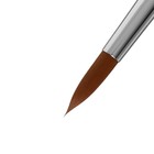 Кисть Синтетика круглая, HANA Воплощай № 7 (длина волоса 28 мм), короткая ручка матовая - Фото 3