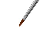 Кисть Синтетика плоская, HANA Воплощай № 4 (длина волоса 10 мм), короткая ручка матовая - Фото 3