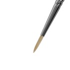 Кисть Щетина круглая, HANA Сочиняй № 4 (длина волоса 16 мм), короткая ручка матовая - Фото 3