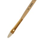 Кисть Щетина овальная, HANA Сочиняй № 7 (длина волоса 11 мм), короткая ручка матовая - Фото 2