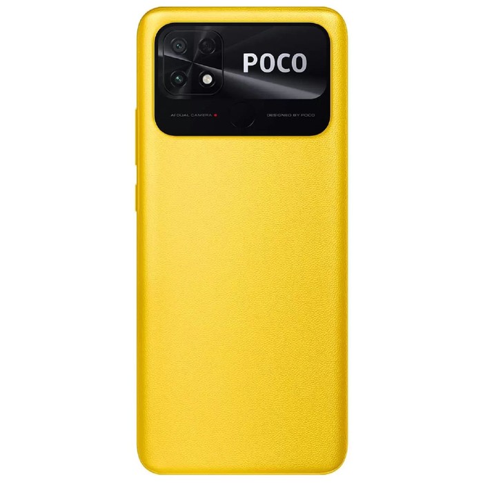 Смартфон Xiaomi POCO C40 RU, 6.71'', IPS, 3 Гб, 32 Гб, 13 Мп, 5 Мп, 6000 мАч, IP52, желтый - фото 51323044