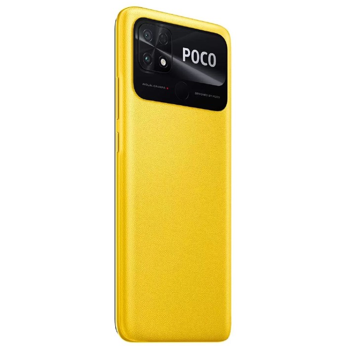 Смартфон Xiaomi POCO C40 RU, 6.71'', IPS, 3 Гб, 32 Гб, 13 Мп, 5 Мп, 6000 мАч, IP52, желтый - фото 51323046