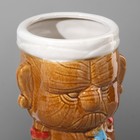 Стакан для коктейлей «Вождь Маори» керамический, 400 мл - Фото 4