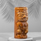 Тики стакан "Mckay Idol", красно/коричневы, керамический, 440 мл  микс - фото 319077138