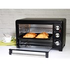 Мини-печь Oursson MO2300/BL, 1500 Вт, 100-250°С, 23 л, чёрный - фото 51336417