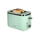 Тостер Oursson TO2104/PM, 750 Вт, разморозка/подогрев, 7 режимов, прованс мята - фото 51336460