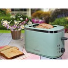 Тостер Oursson TO2104/PM, 750 Вт, разморозка/подогрев, 7 режимов, прованс мята - фото 51336467