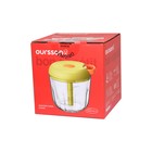 Ручной измельчитель Oursson HC5042/GA, 900 мл, зелёное яблоко - фото 51673593