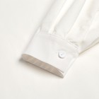 Рубашка женская с объёмными рукавами MINAKU: Casual Collection цвет белый, р-р 46 - Фото 10