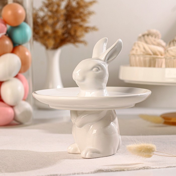 УЦЕНКА Блюдо для пирожных «Кролл», d=16 см - Фото 1