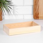 Салфетница Дарим Красиво, 25×13×5 см, дерево - Фото 1