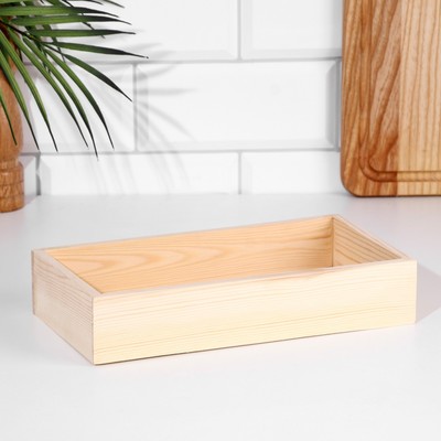 Салфетница Дарим Красиво, 25×13×5 см, дерево