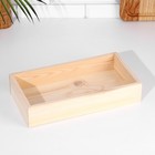 Салфетница деревянная, 25×13×5 см - Фото 3