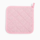 Набор кухонный Santa baby: варежка-прихватка 20×28 см, прихватка 17×17 см, 35% хлопок, 65% п/э 7624284