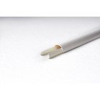 Кабель-канал полукруглый Уфакор АРКА 20*12*2000, белый - фото 35249864