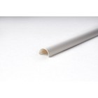 Кабель-канал полукруглый Уфакор АРКА 20*12*2000, белый - фото 35249865