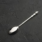 УЦЕНКА Набор ложек на подставке Magistro «Серебряный лебедь», 7,5×5×14 см, цвет серебряный - Фото 10