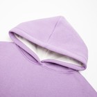 Худи женское MINAKU: Casual Collection цвет лавандовый, р-р 42-44 - фото 34693910