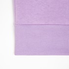 Худи женское MINAKU: Casual Collection цвет лавандовый, р-р 50-52 - фото 62285