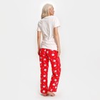 Пижама новогодняя женская (футболка и брюки) KAFTAN Cats, размер 52-54 - фото 22771680