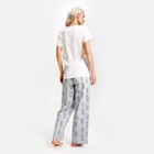 Пижама новогодняя женская (футболка и брюки) KAFTAN «Зайчик», размер 44-46 - Фото 3
