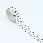 Бумажная упаковочная крафт-лента «Прованс» белая, 4.8 см × 30 м - Фото 2