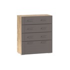 Дуб бунратти/Софт Графит