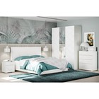 Комод напольный Summit, 802×380×940 мм, цвет белый текстурный/меренга МДФ 9308966