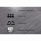 Водостойкий ламинат SPC PROFIELDn stone Бельведер 6143-1 5,5 мм, 1,86 м2 подложка IXPE - фото 14618558