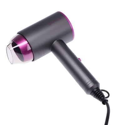 Фен Sakura SA-4050BP, 1500 Вт, 3 скорости, 3 температурных режима, концентратор, шнур 1.8 м, чёрный