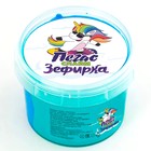 Слайм «Зефирка», цвет синий, зелёный, 100 г - Фото 2